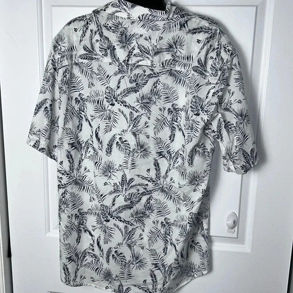 Jack&Jones Tropical print cotton shirt , NWT, resortwear,beach ,coastal - Picture 4 of 12